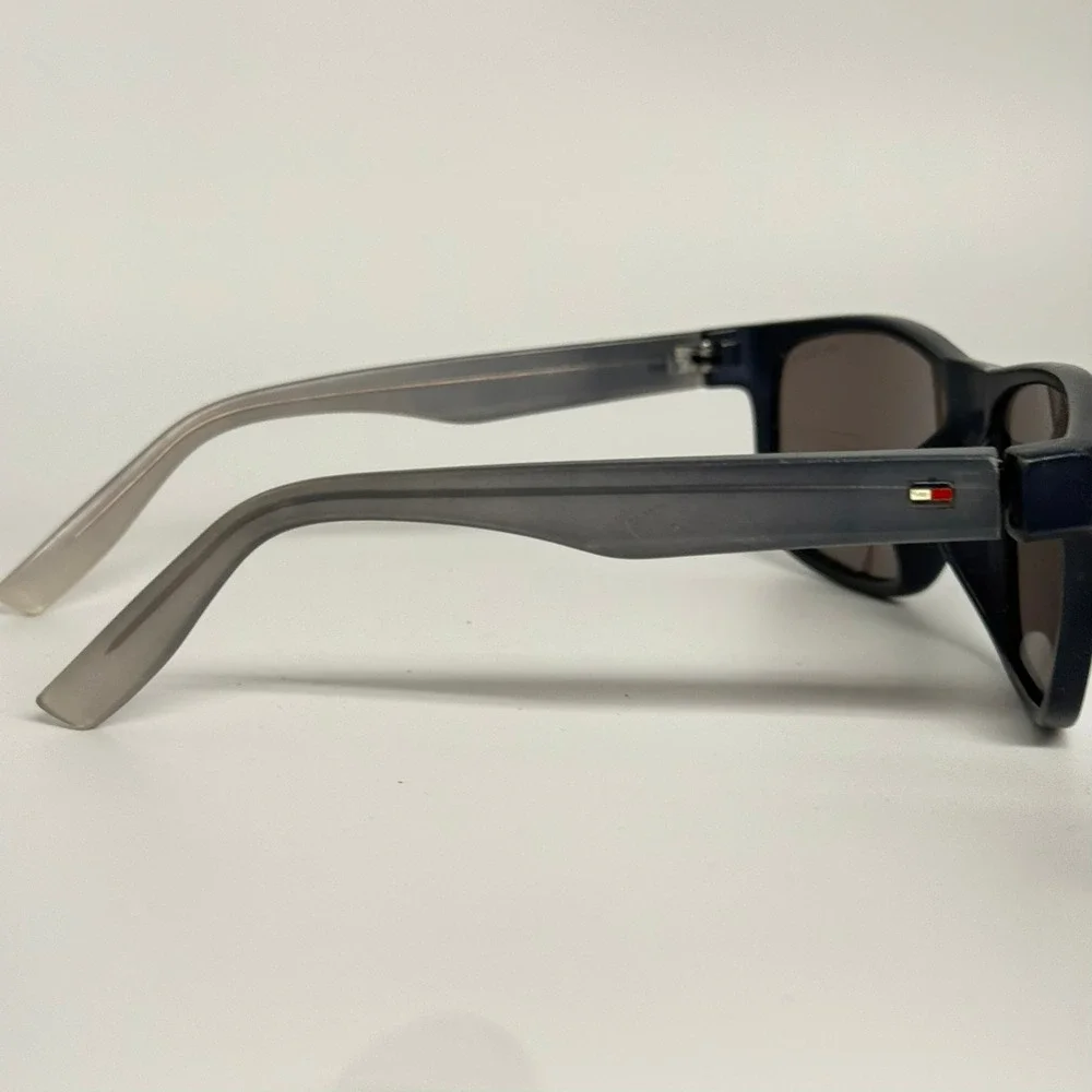 Tommy‎ Hilfiger Mens Blue Mirror Square Sunglasses 0065772012 58-17-135